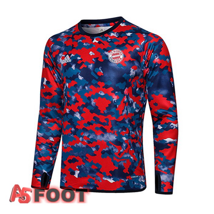 Sweatshirts Bayern Munich Bleu Rouge 2021/2022