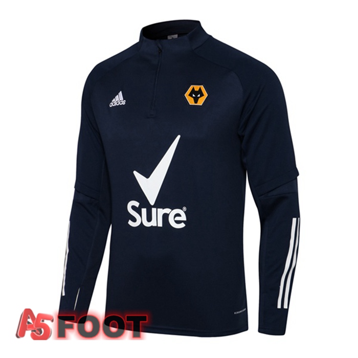 Sweatshirts Wolves Bleu Royal 2021/2022