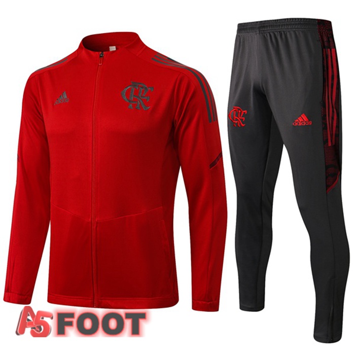 Veste Survetement de Foot Flamengo Rouge 2021/2022