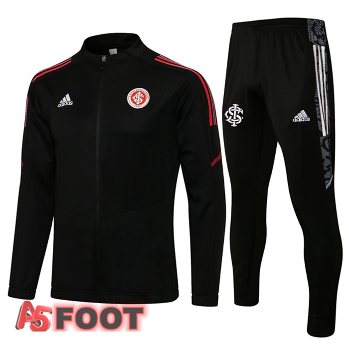 Veste Survetement de Foot SC Internacional Noir 2021/2022