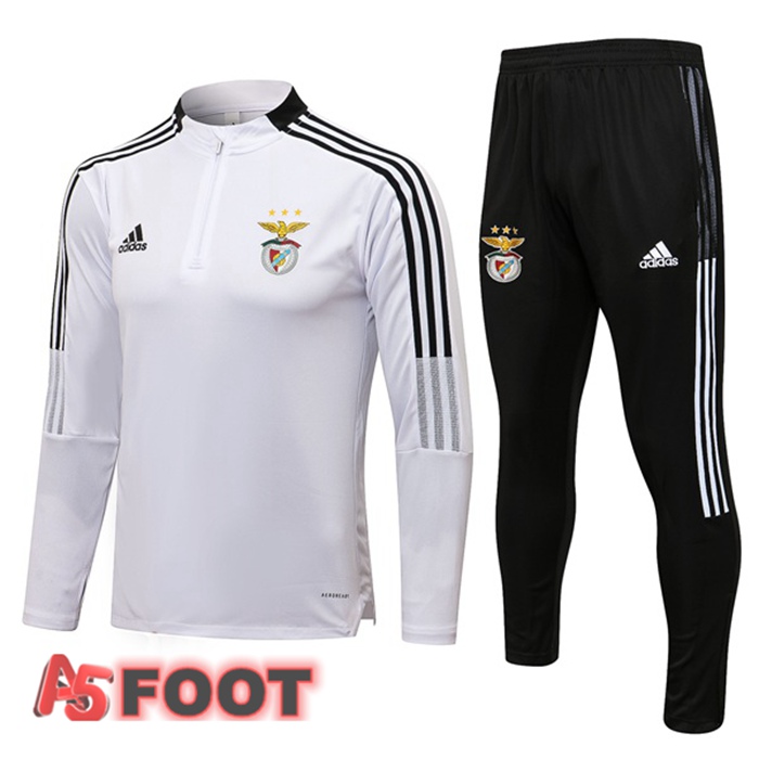 Survetement de Foot S.L Benfica Blanc 2021/2022