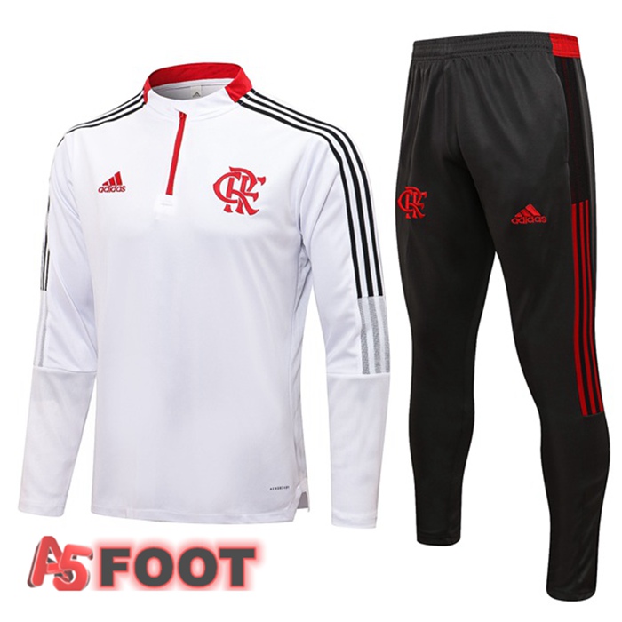 Survetement de Foot Flamengo Blanc 2021/2022