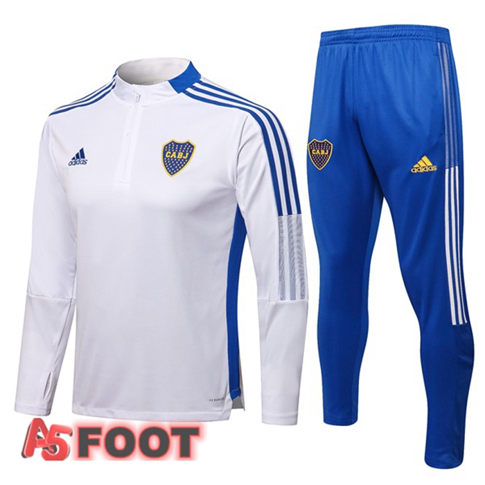 Survetement de Foot Boca Juniors Blanc 2021/2022