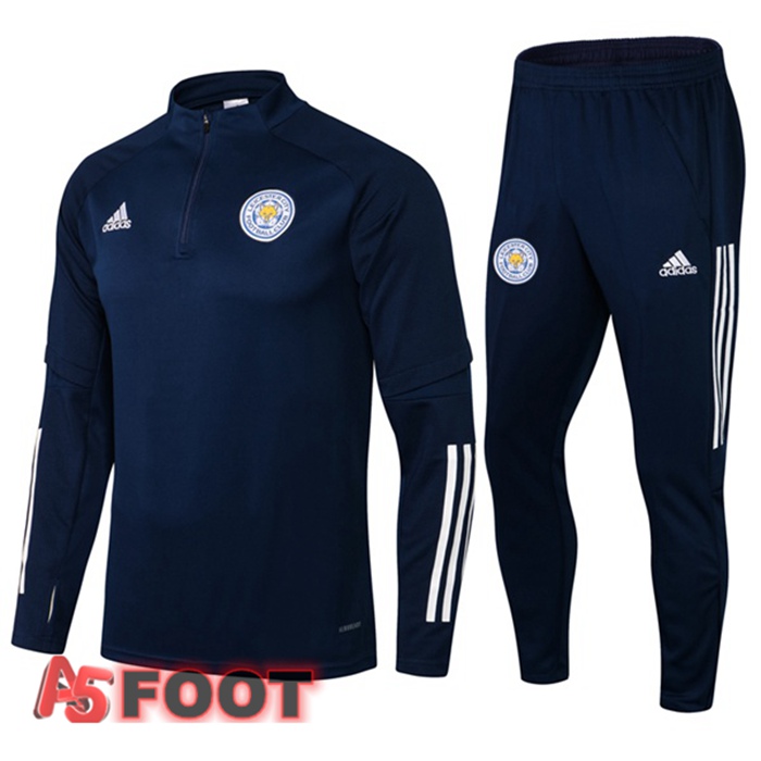 Survetement de Foot Leicester City Bleu Royal 2021/2022