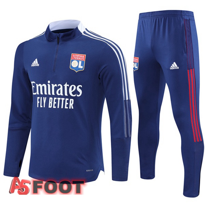 Survetement de Foot Lyon OL Bleu 2021/2022