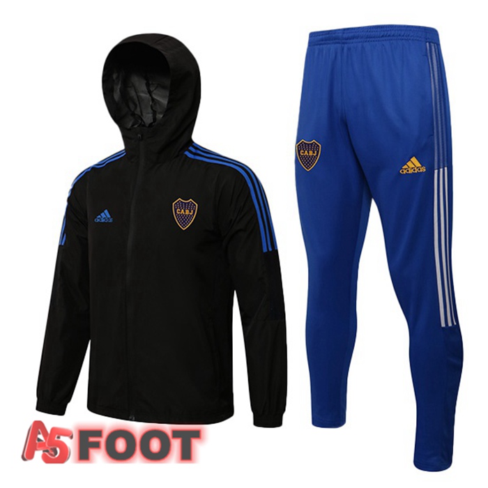 Veste A Capuche Survetement de Foot Boca Juniors Noir 2021/2022