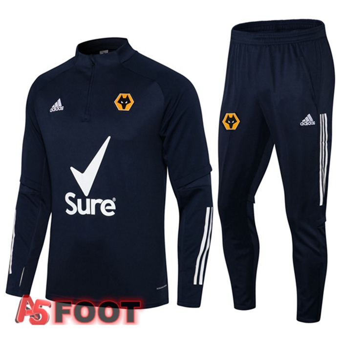 Survetement de Foot Wolves Bleu Royal 2021/2022