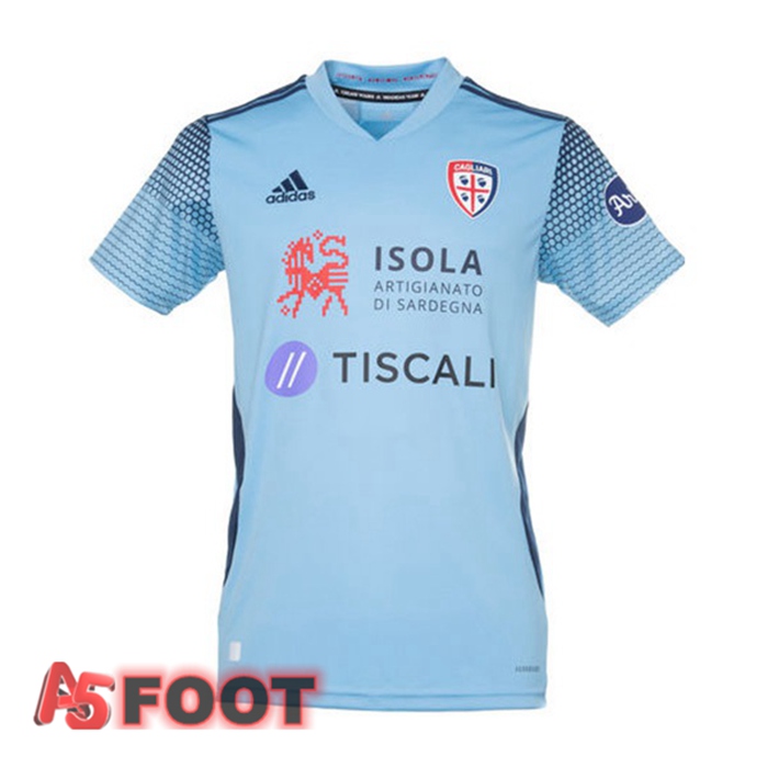 Maillot De Foot Cagliari Calcio Third Bleu 21/22