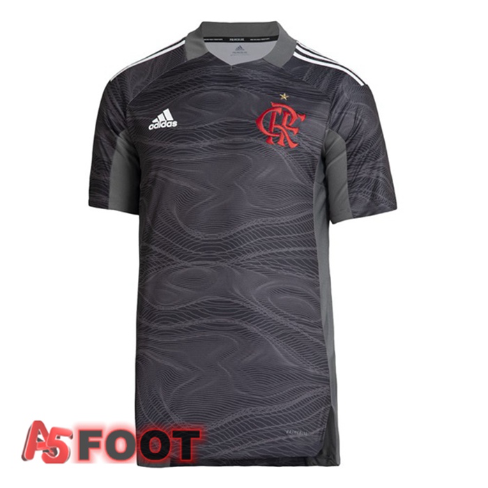 Maillot Flamengo Gardien de but Gris 2021/22
