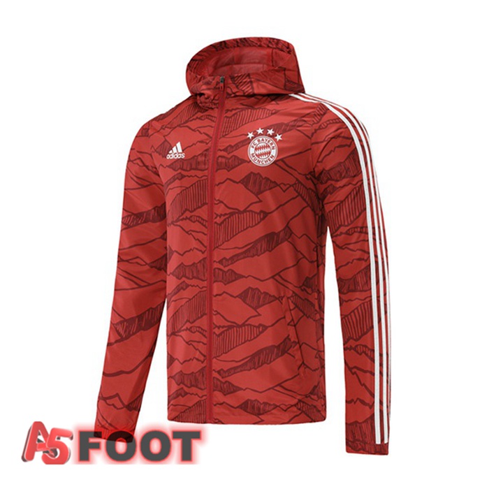 Coupe Vent Bayern Munich Rouge 2021/2022