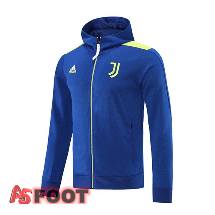 Veste A Capuche Juventus Bleu 2021/2022
