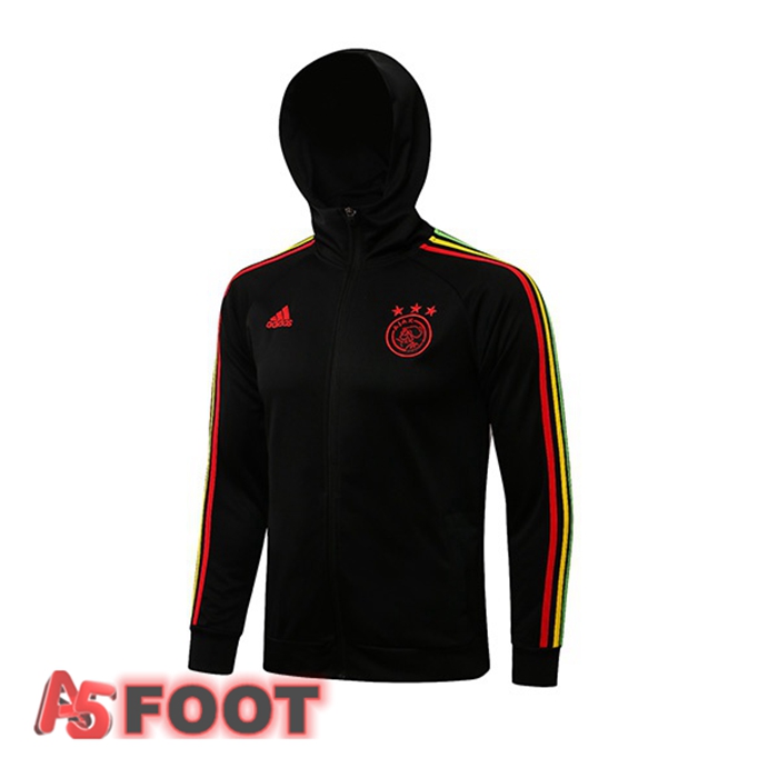 Veste A Capuche AFC Ajax Noir 2021/2022