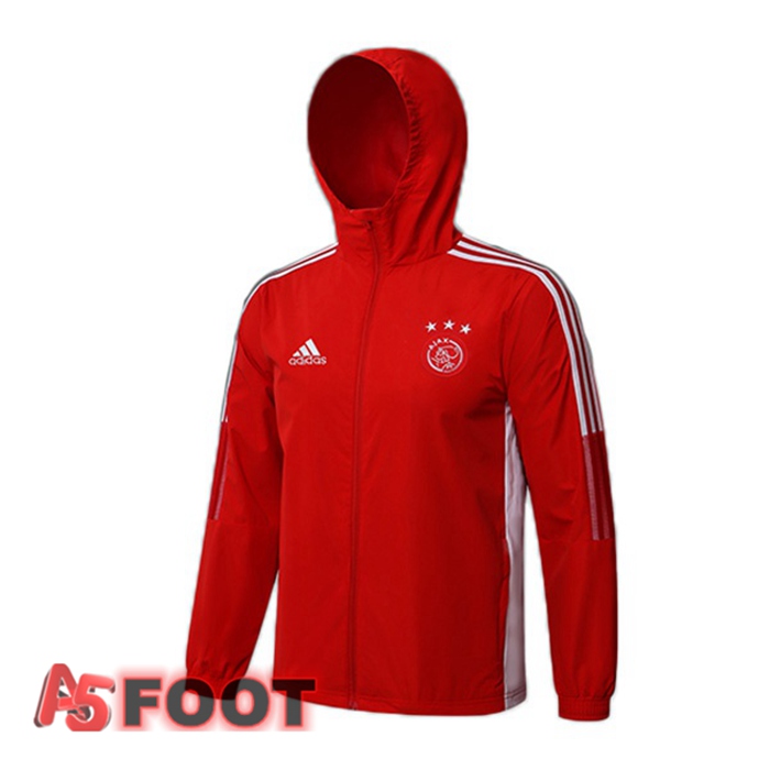 Veste A Capuche AFC Ajax Rouge 2021/2022