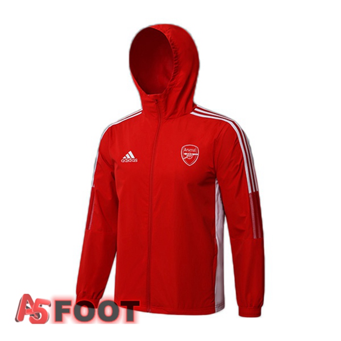 Veste A Capuche Arsenal Rouge 2021/2022