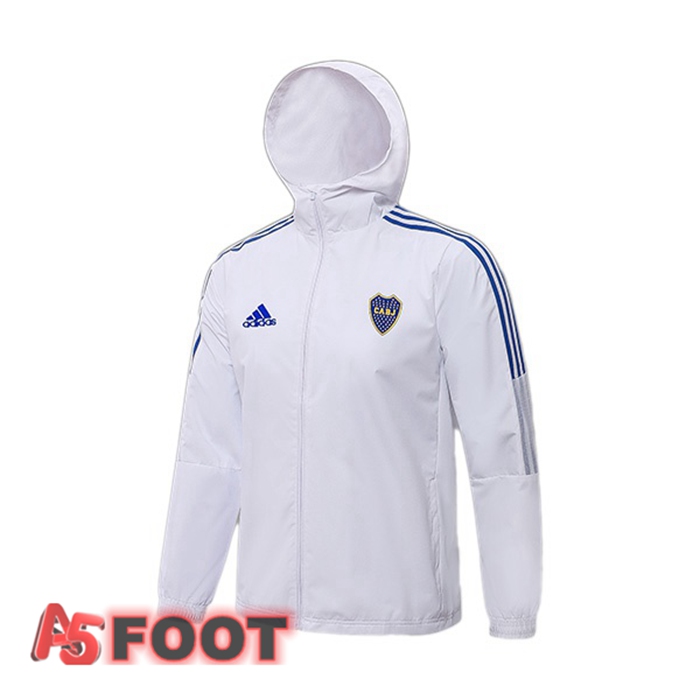 Veste A Capuche Boca Juniors Blanc 2021/2022