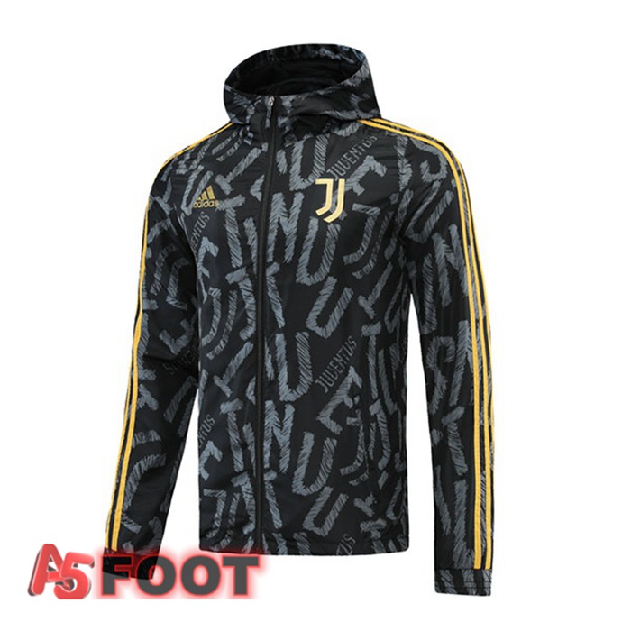 Coupe Vent Juventus Noir 2021/2022