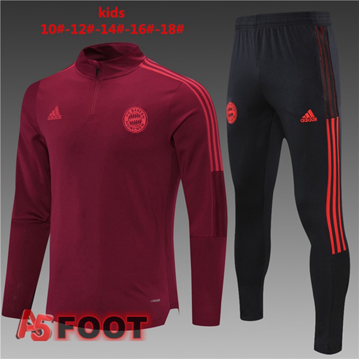 Survetement Enfant Bayern Munich Rouge 2021/2022
