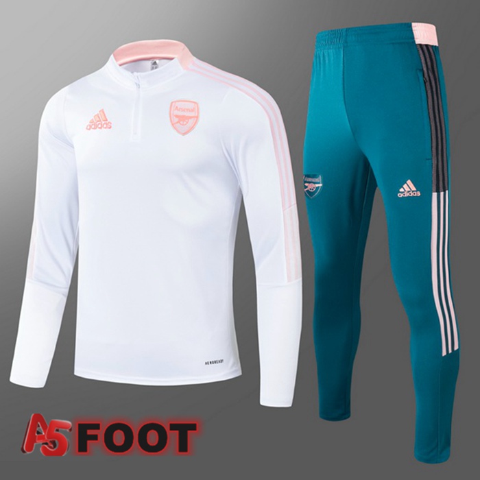 Survetement Enfant Arsenal Blanc 2021/2022