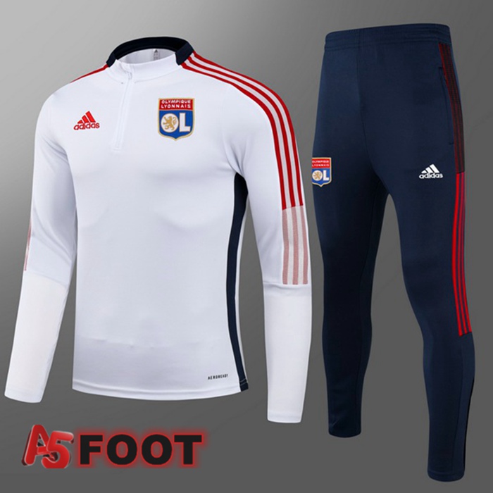 Survetement Enfant Lyon OL Blanc 2021/2022