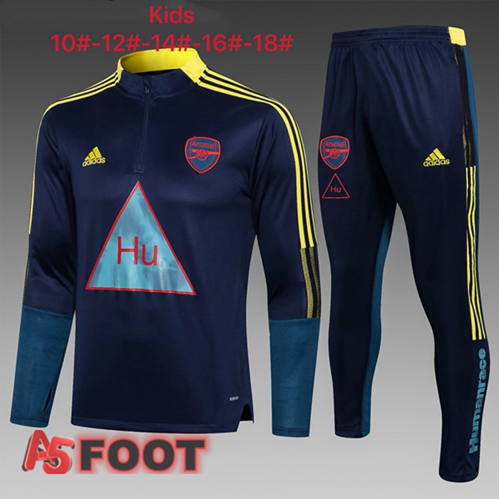 Survetement Enfant Arsenal Bleu Royal 2021/2022