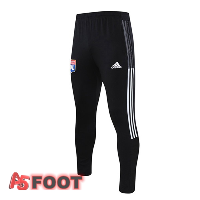 Pantalon de Foot Lyon OL Noir 2021/2022