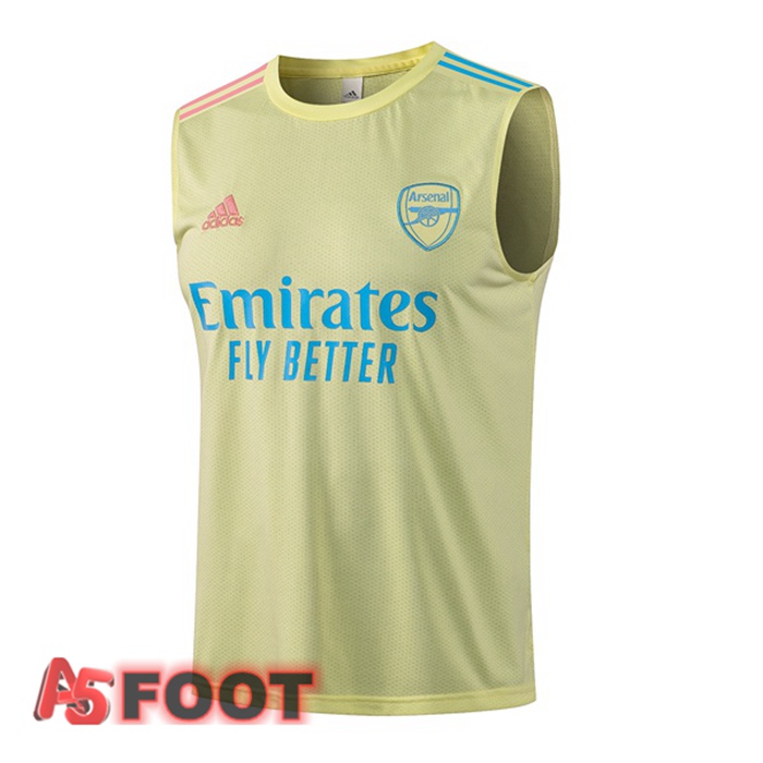 Gilet de Foot Arsenal Jaune 2021/2022