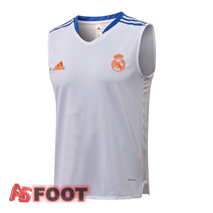 Gilet de Foot Real Madrid Blanc 2021/2022