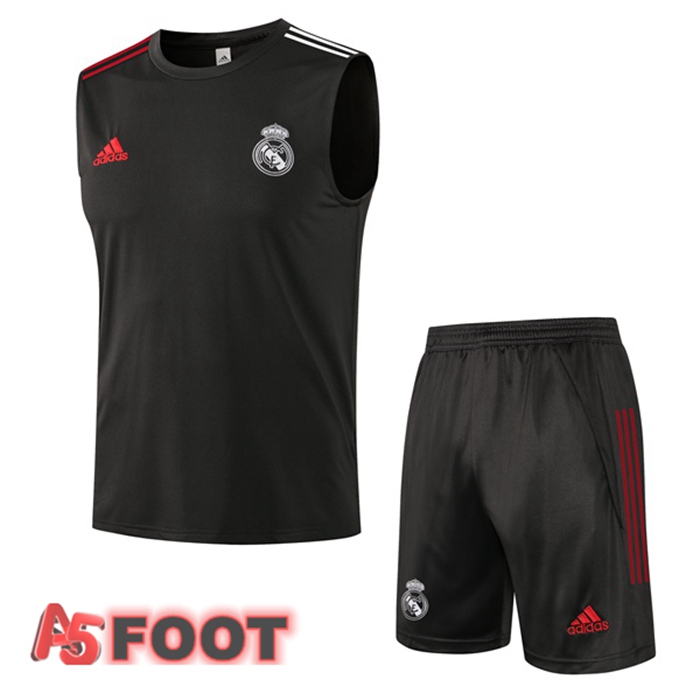 Gilet de Foot Real Madrid + Shorts Gris 2021/2022