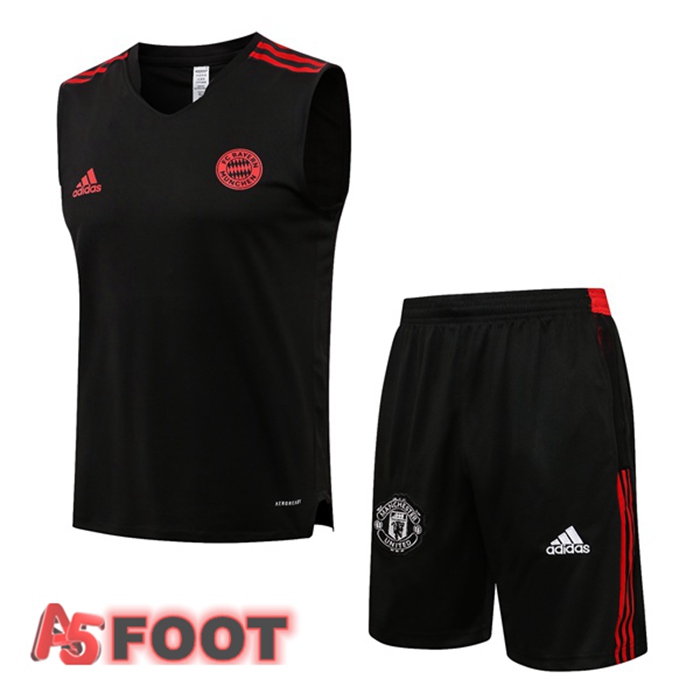 Gilet de Foot Bayern Munich + Shorts Noir 2021/2022