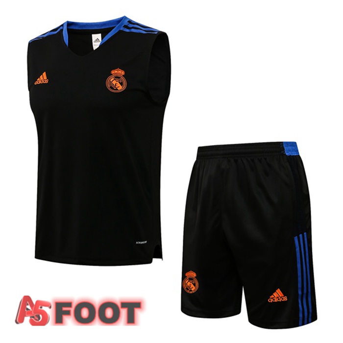Gilet de Foot Real Madrid + Shorts Noir 2021/2022