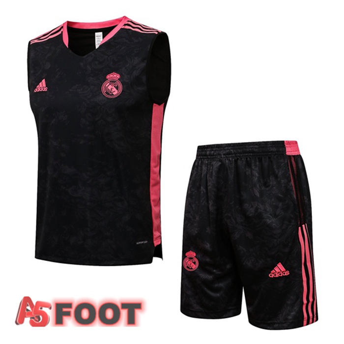 Gilet de Foot Real Madrid + Shorts Noir 2021/2022