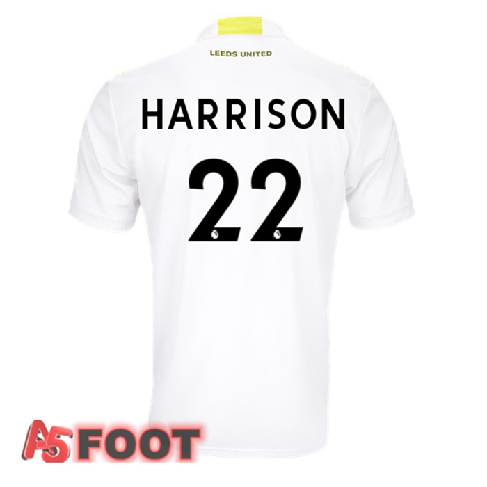 Maillot Leeds United (HARRISON 22) Domicile Blanc 2021/22