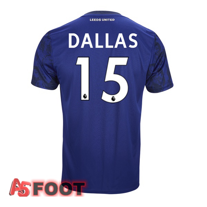 Maillot Leeds United (DALLAS 15) Exterieur Bleu 2021/22