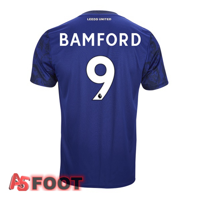 Maillot Leeds United (BAMFORD 9) Exterieur Bleu 2021/22
