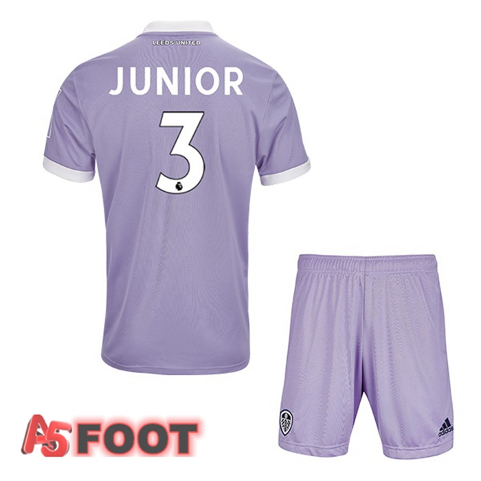 Maillot Leeds United (JUNIOR 3) Enfant Third Pourpre 2021/22