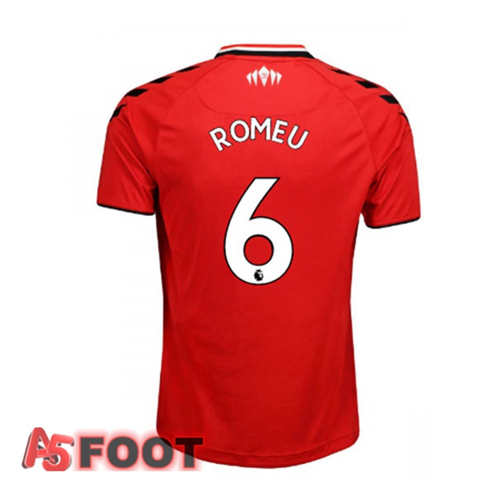 Maillot Southampton FC (ROMEU 6) Domicile Rouge/Blanc 2021/22