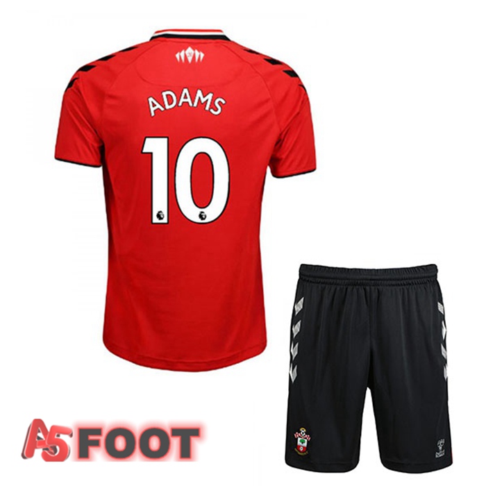Maillot Southampton FC (ADAMS 10) Enfant Domicile Rouge/Blanc 2021/22