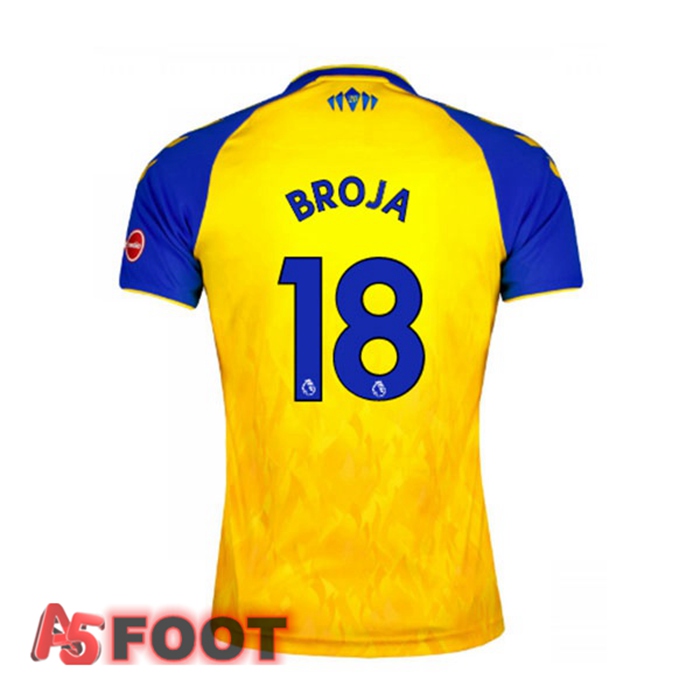 Maillot Southampton FC (BROJA 18) Exterieur Jaune 2021/22