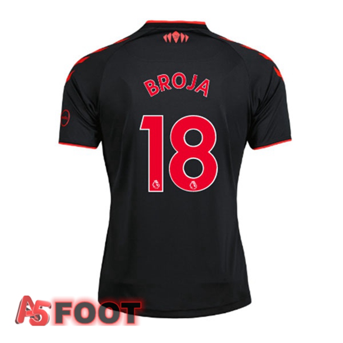 Maillot Southampton FC (BROJA 18) Third Noir 2021/22
