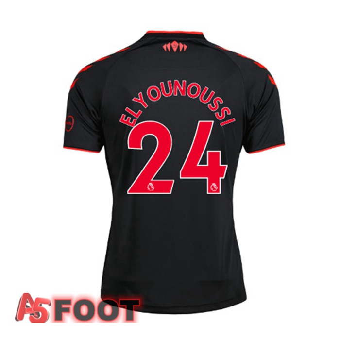 Maillot Southampton FC (ELYOUNOUSSI 24) Third Noir 2021/22