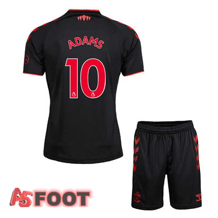 Maillot Southampton FC (ADAMS 10) Enfant Third Noir 2021/22