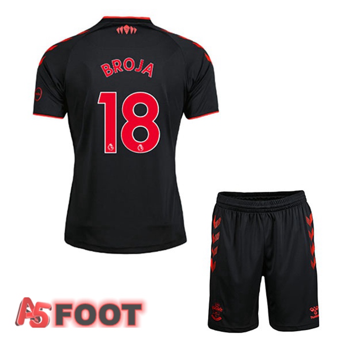 Maillot Southampton FC (BROJA 18) Enfant Third Noir 2021/22