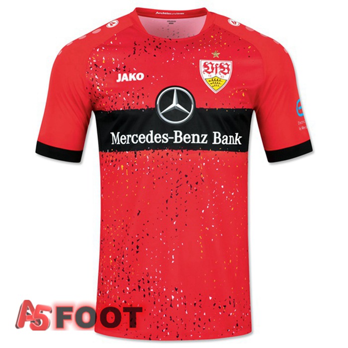 Maillot VfB Stuttgart Exterieur Rouge 2021/22