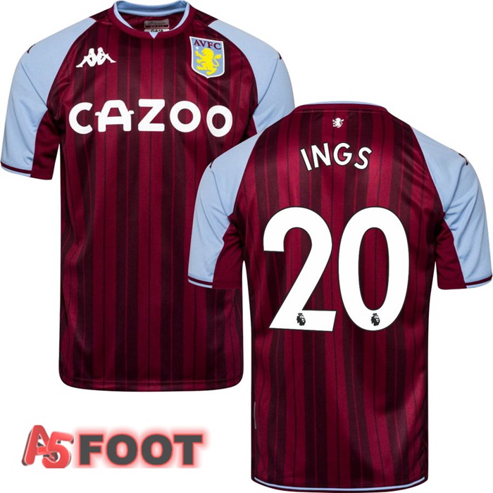 Maillot Aston Villa (INGS 20) Domicile 2021/2022
