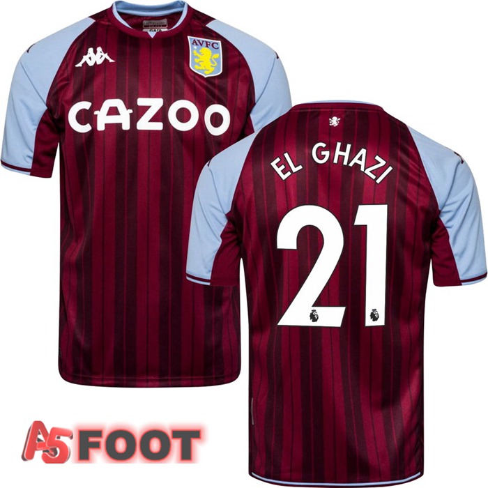 Maillot Aston Villa (EL GHAZI 21) Domicile 2021/2022