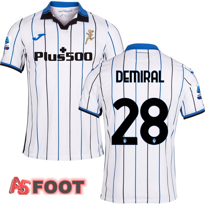 Maillot Atalanta（DEMIRAL 28）Exterieur Blanc 2021/2022