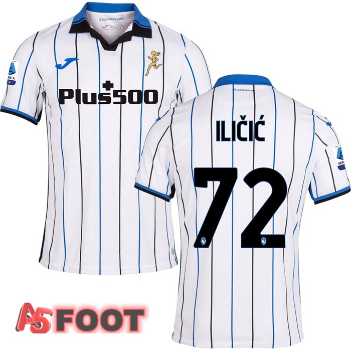 Maillot Atalanta（ILICIC 72）Exterieur Blanc 2021/2022