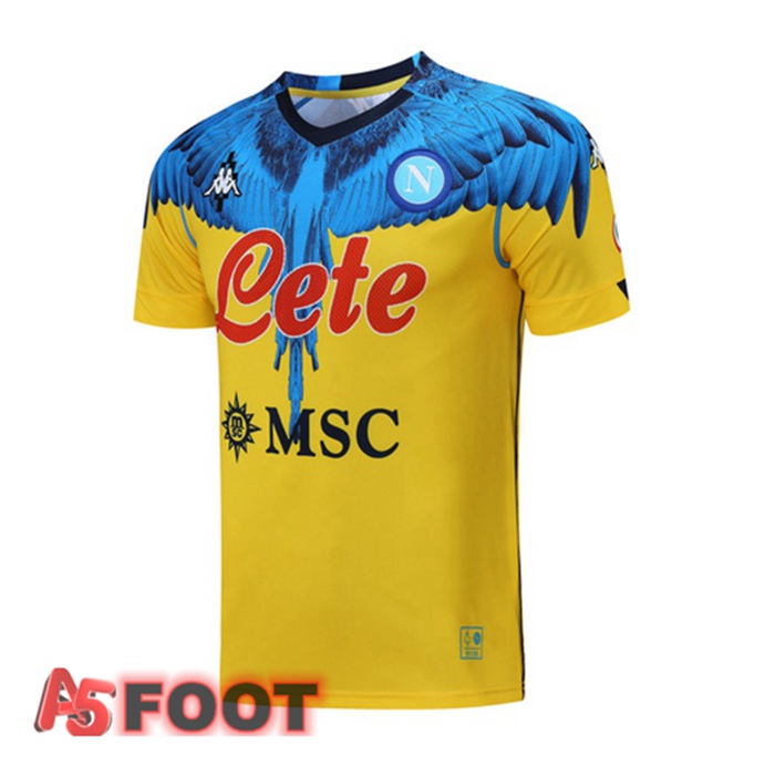Training T-Shirts SSC Naples Jaune 2021/2022