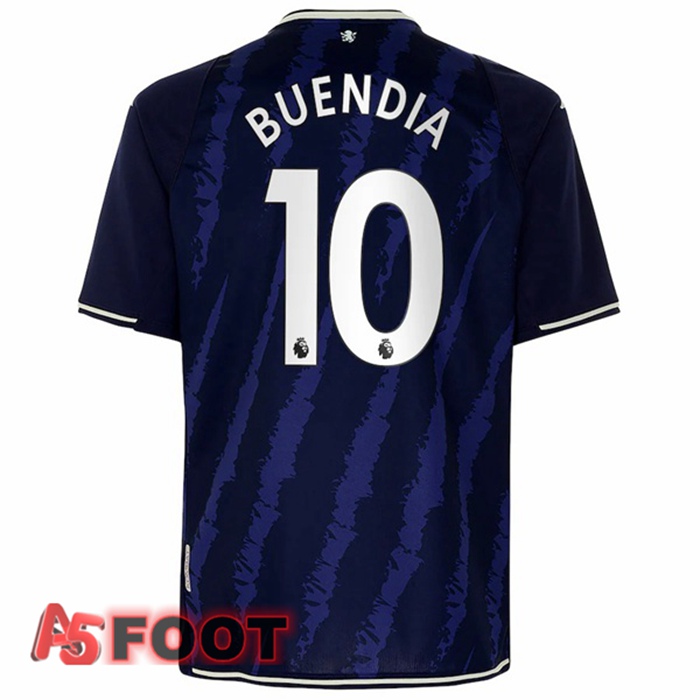 Maillot Aston Villa (Buendia 10) Third Bleu 2021/22