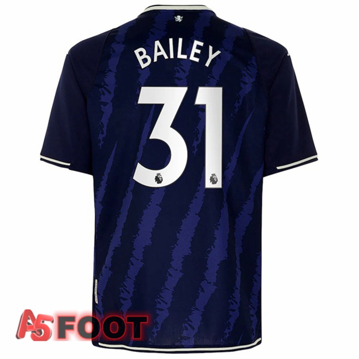 Maillot Aston Villa (Bailey 31) Third Bleu 2021/22